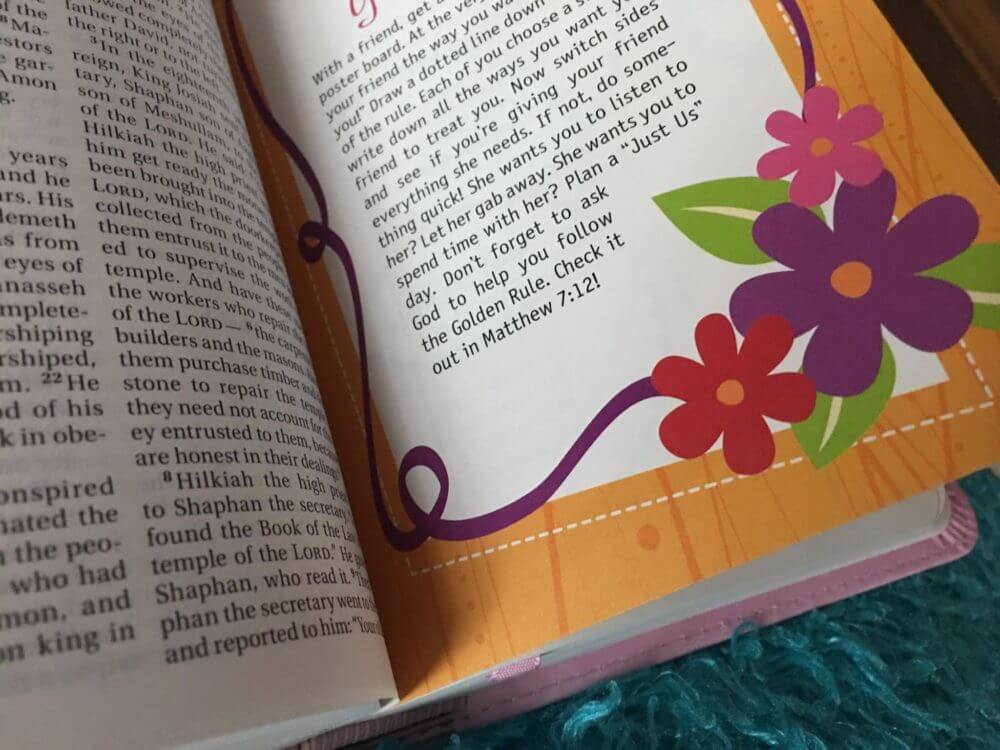 Pack A Little Faith With the Faithgirlz Backpack Bible With Giveaway 25 Faithgirlz Backpack Bible Review