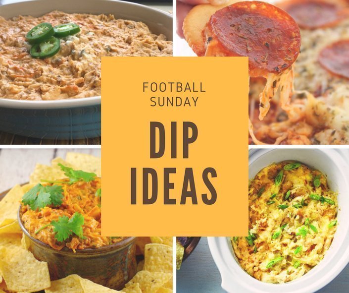 football Sunday 100 plus recipe ideas dip ideas