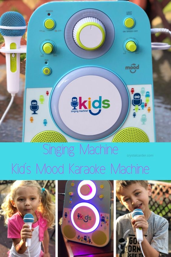 Singing Machine Kid's Mood Karaoke Machine