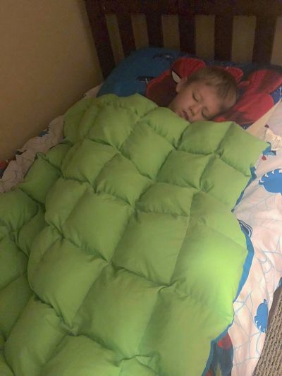 How to Help Your Child Sleep Better ad SensaCalm Weighted Blankets