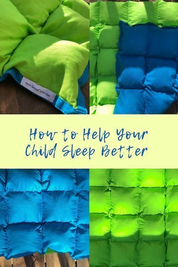 How to Help Your Child Sleep Better ad SensaCalm Weighted Blankets