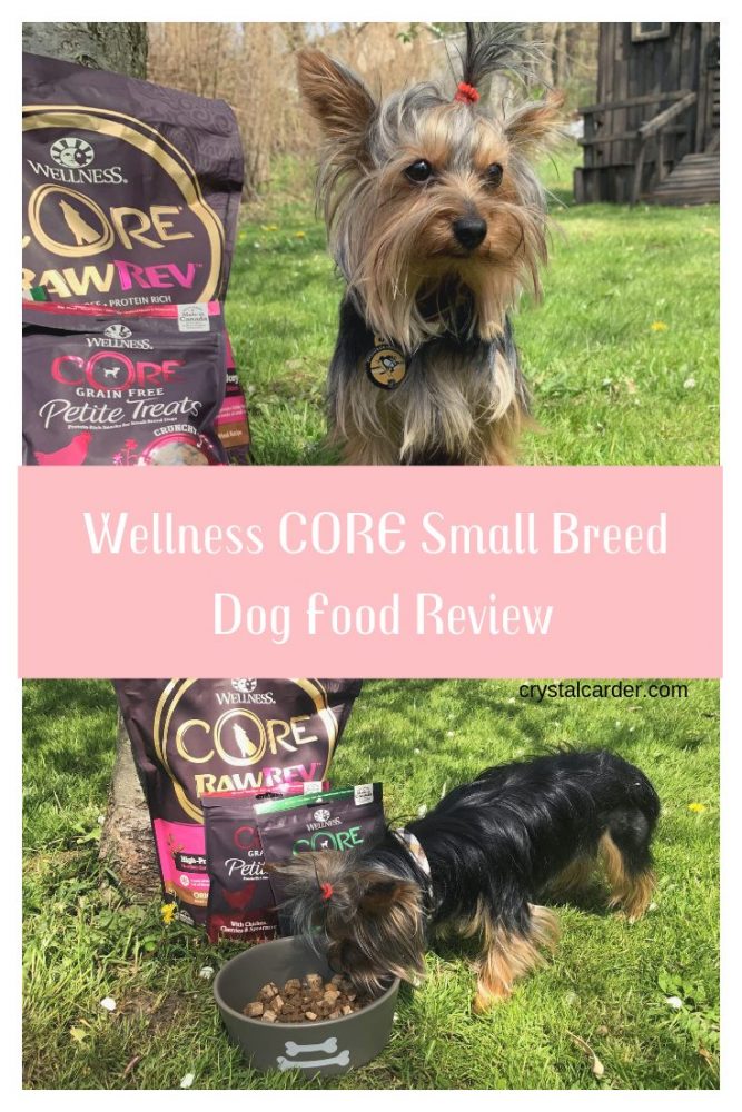 Teddy love Wellness CORE Small Breed Pet Food