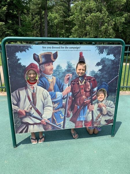 Fort Necessity Playground area