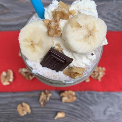 Chunky Monkey Inspired Milkshake Recipe
