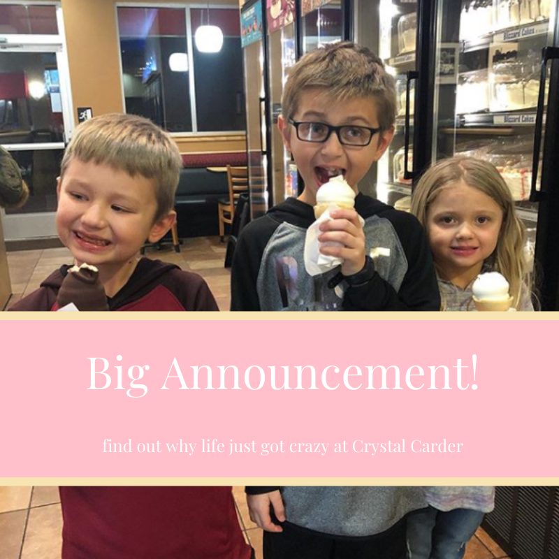 Big Life Announcement