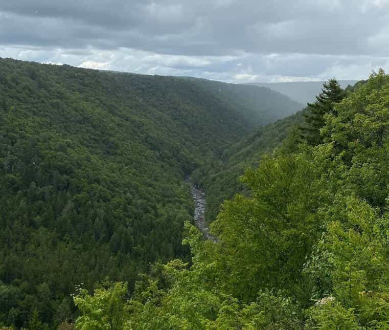 View of Blackwater River, WV