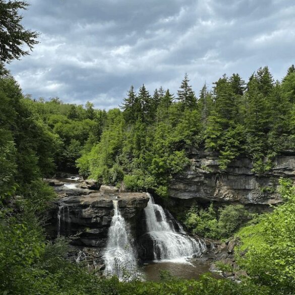 Blackwater Falls Davis WV Place to Hike