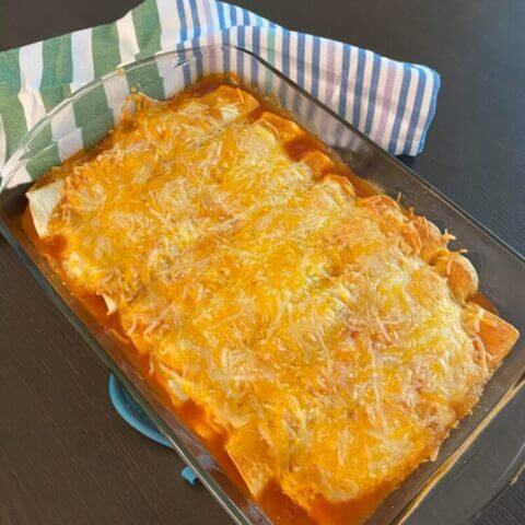 Easy Bean and Cheese Vegetarian Enchiladas Recipe 29