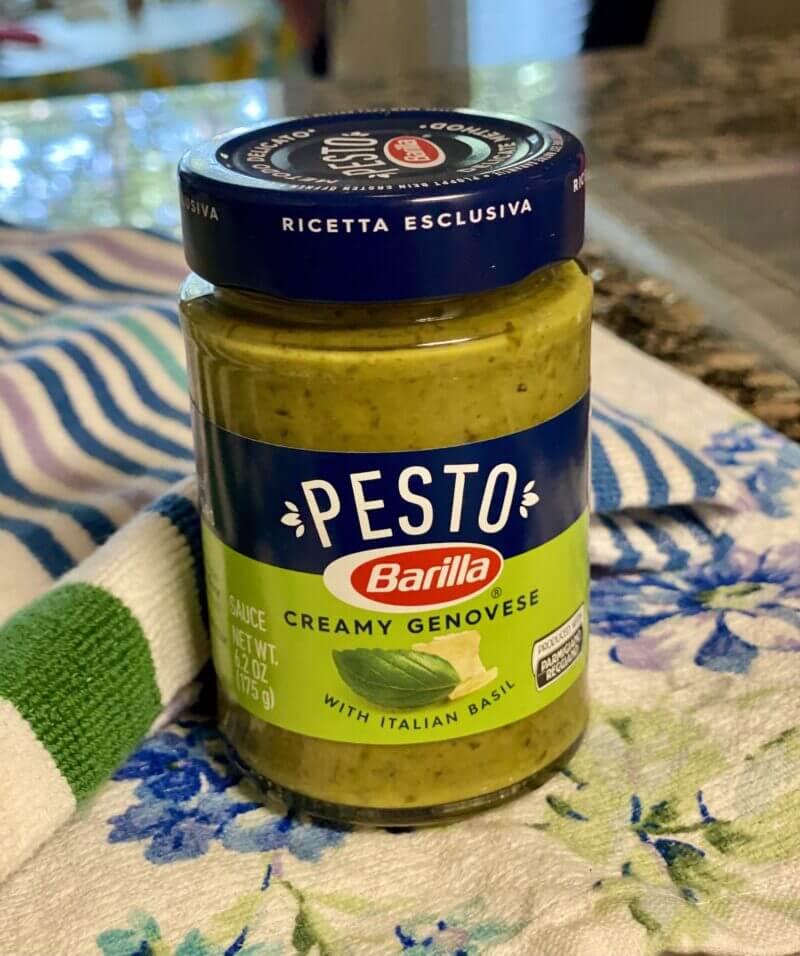 Easy Flatbread Pizza with Barilla Creamy Genovese Pesto Recipe 13