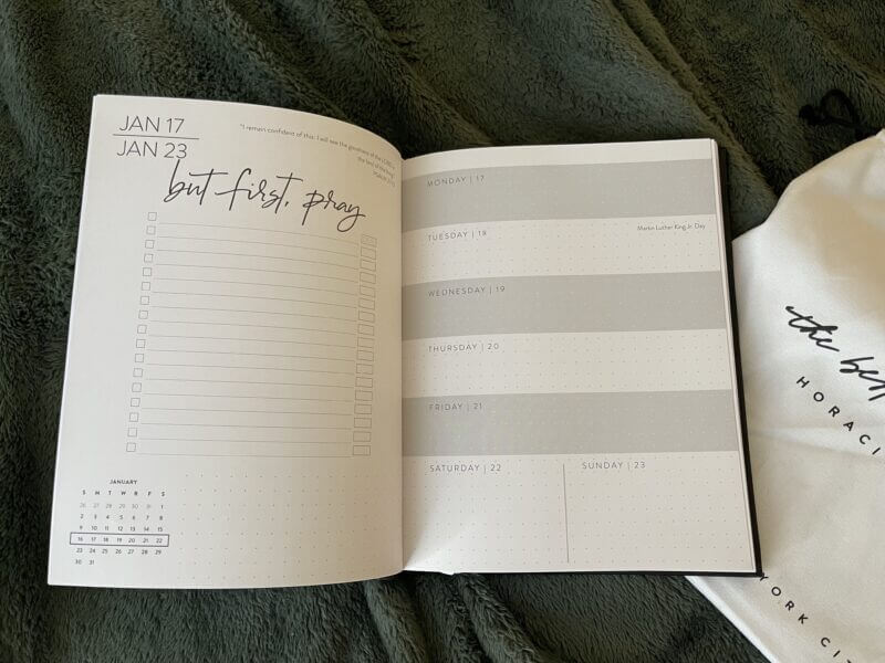 Horacio 2022 Black Leather Dream Planner Review 13 Horacio 2022 Black Leather Dream Planner Review 11