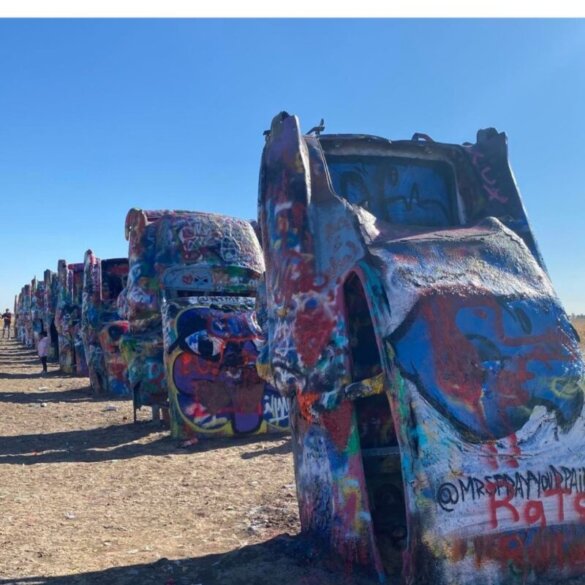 Road Trip Detour Series Volume 5 - Cadillac Ranch, Amarillo, Texas 1
