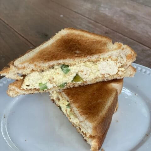 The Easiest Vegan Egg Salad Recipe EVER! 11