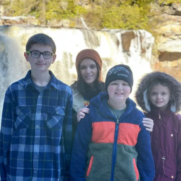 our visit to Blackwater Falls near Davis, WV