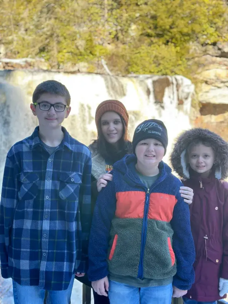 our visit to Blackwater Falls near Davis, WV