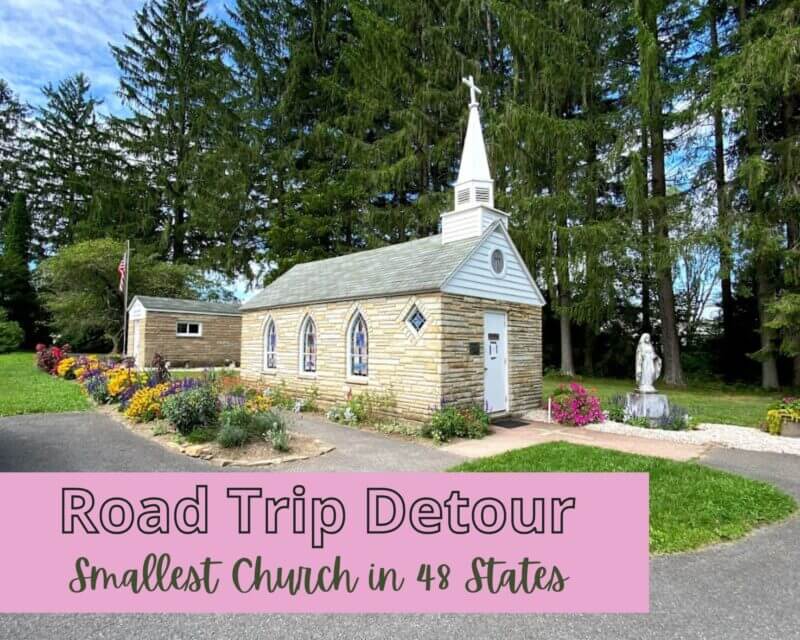 Road Trip Detour Series: The Smallest Church in 48 States - Silver Lake, WV 1
