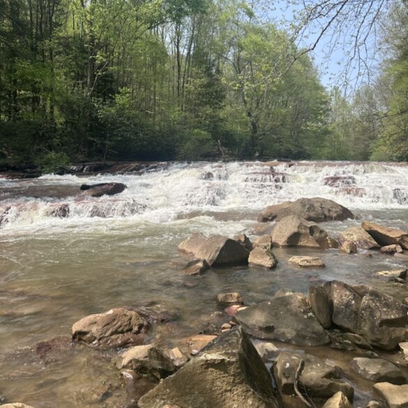 Muddy Creek Falls near Albright, WV