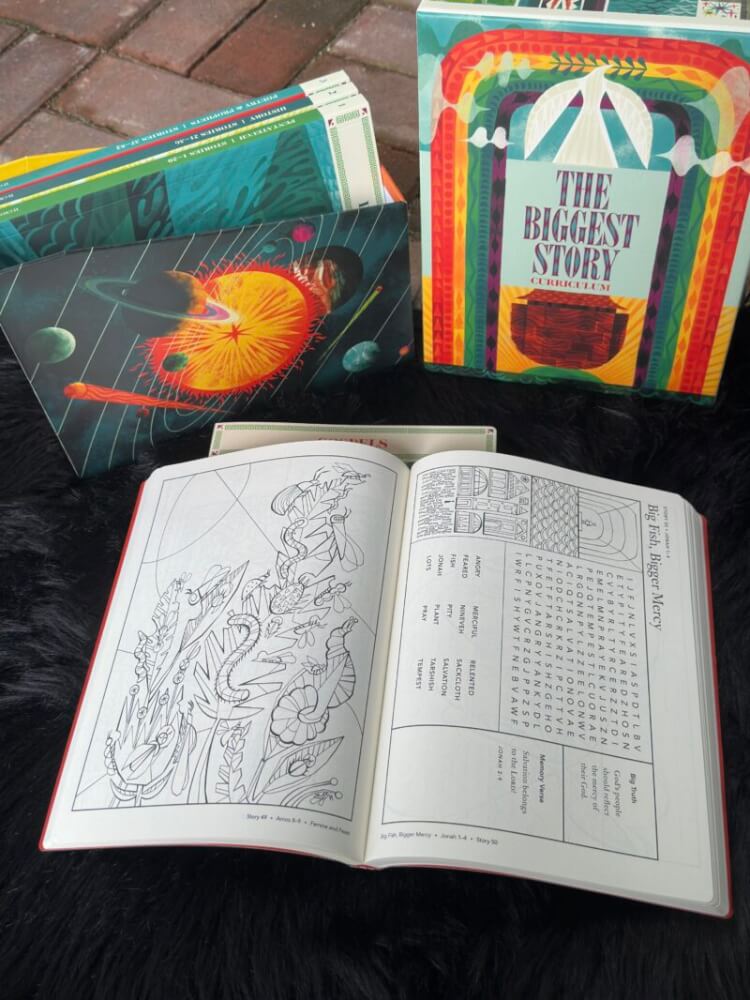 The Biggest Story Curriculum Box Set Review 31 The Biggest Story Curriculum inside look