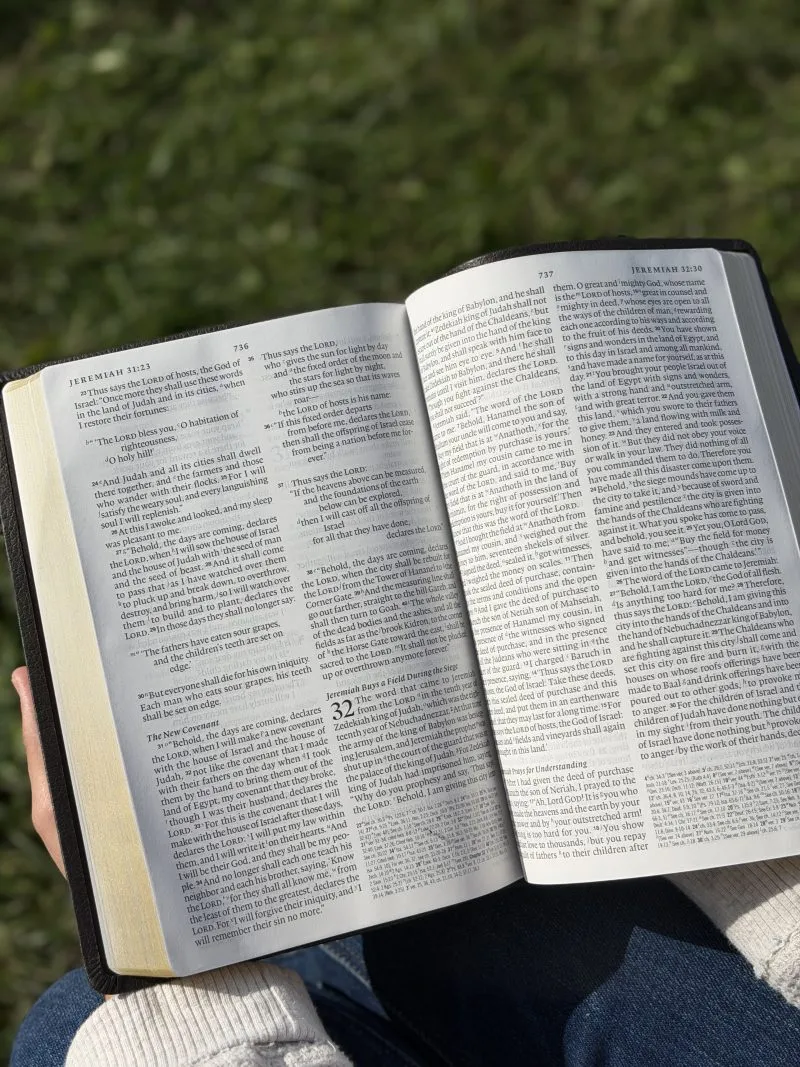 ESV Large Print Thinline Reference Bible Review: Large Print Without the Bulk 1